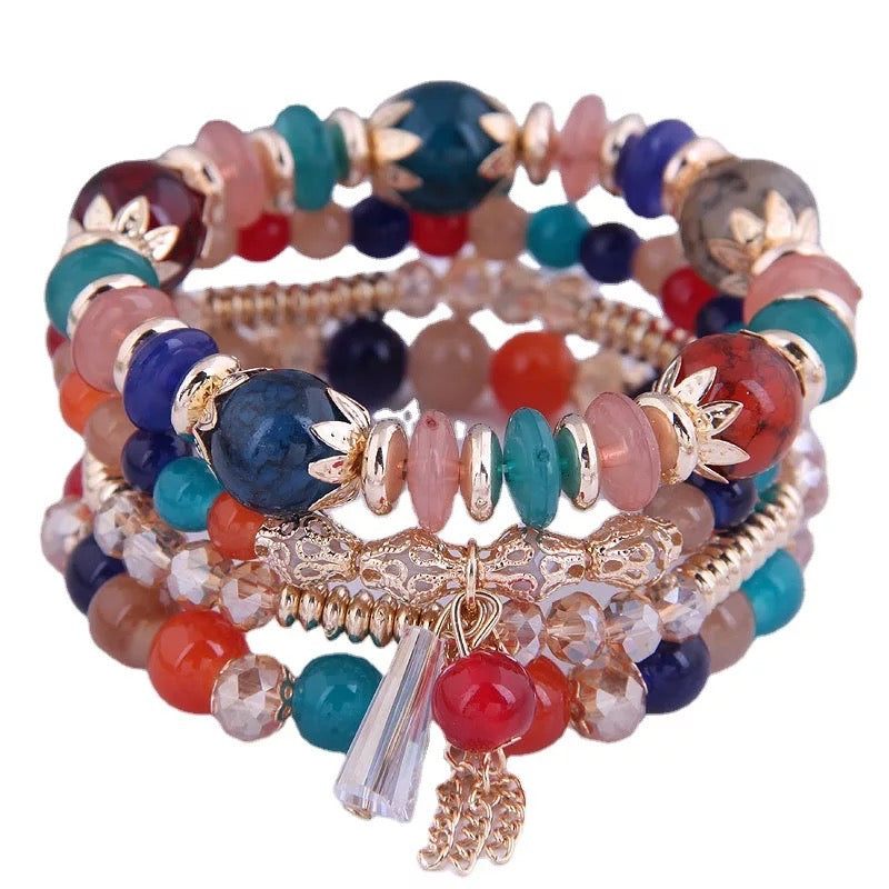 Crystal Charm Bracelets